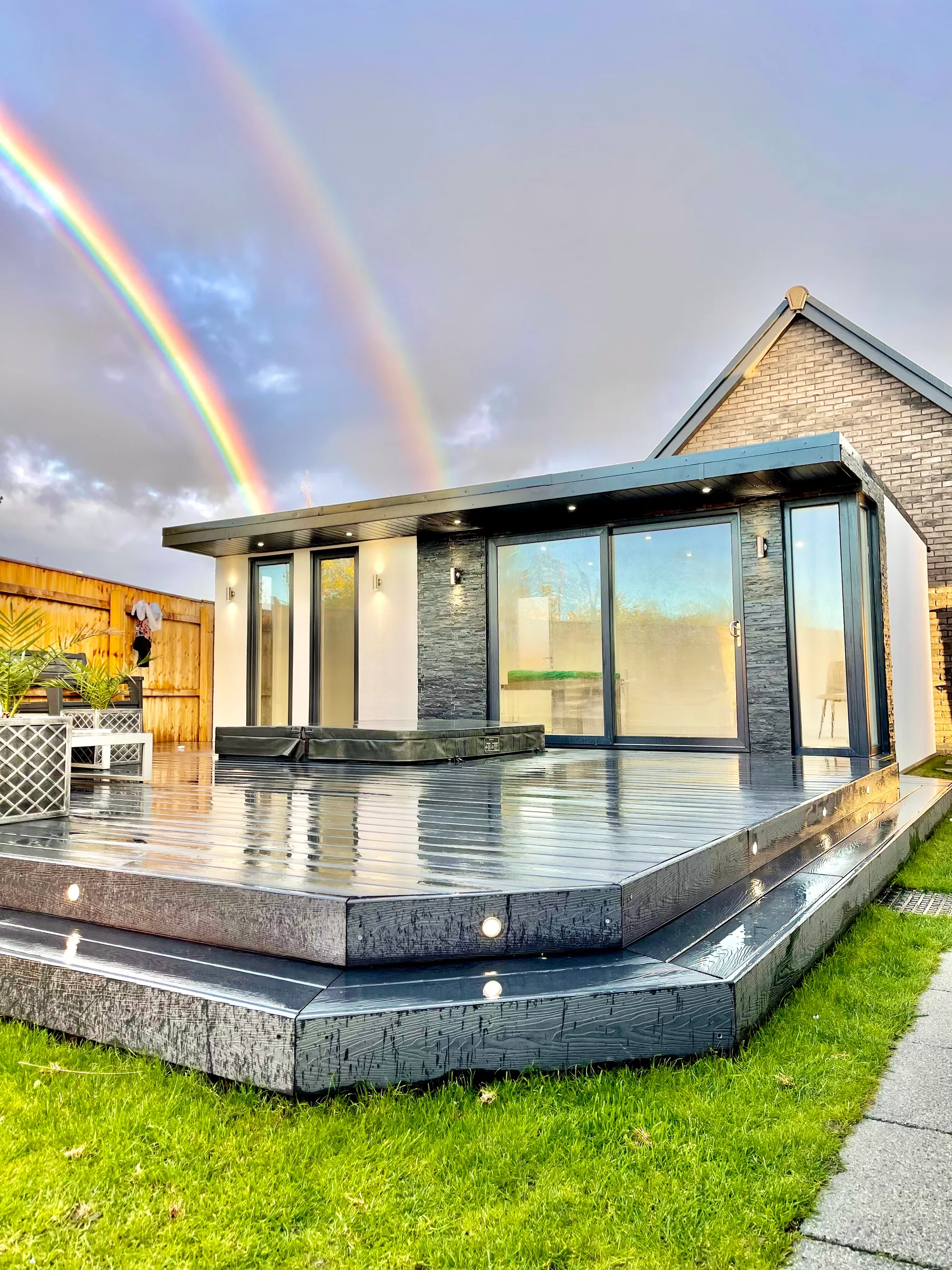 Hartlepool bespoke garden bar by Goldridge Living